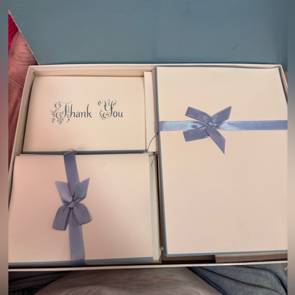 Mead vintage Stationery Set - Thank You Cards & Envelopes paper